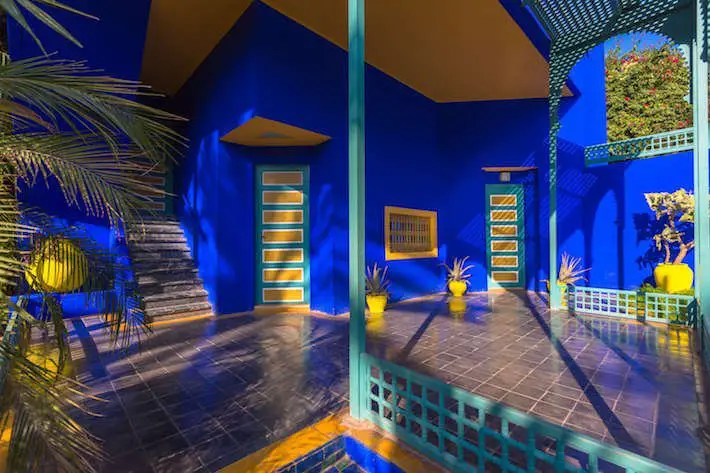 The Berber museum in the Majorelle Gardens in Marrakech is one of the most unique spaces of the place