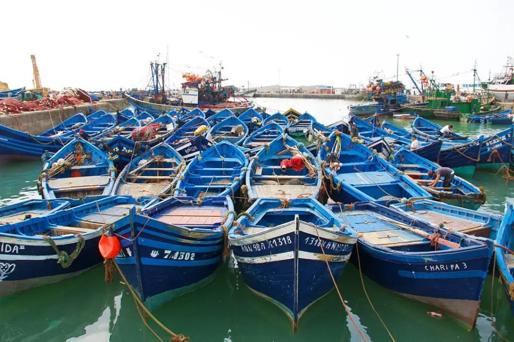 Fishing port of Essaouira
