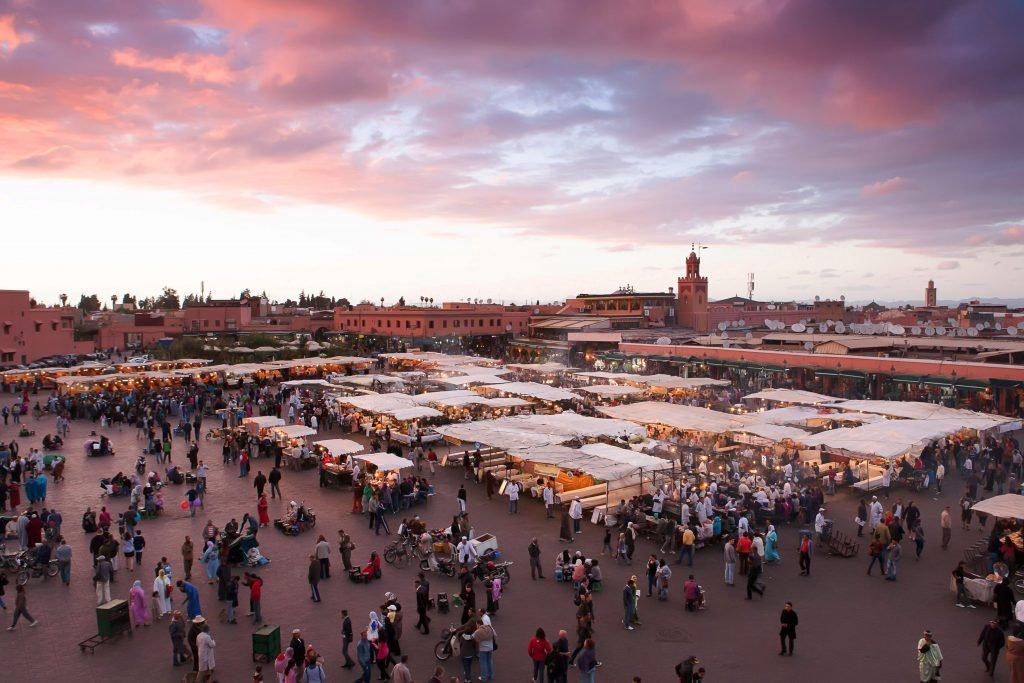 Jemaa el-Fnaa Square Food Stalls