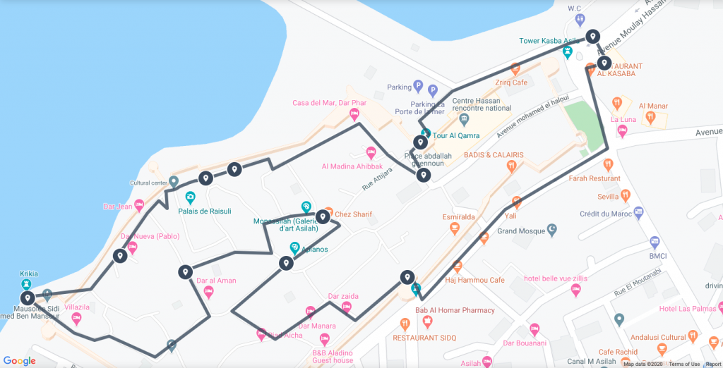 map of asilah        <h3 class=