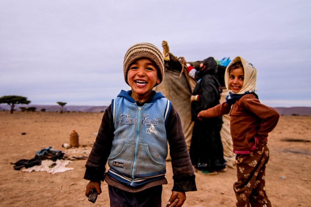 Nomadic Families in Merzouga