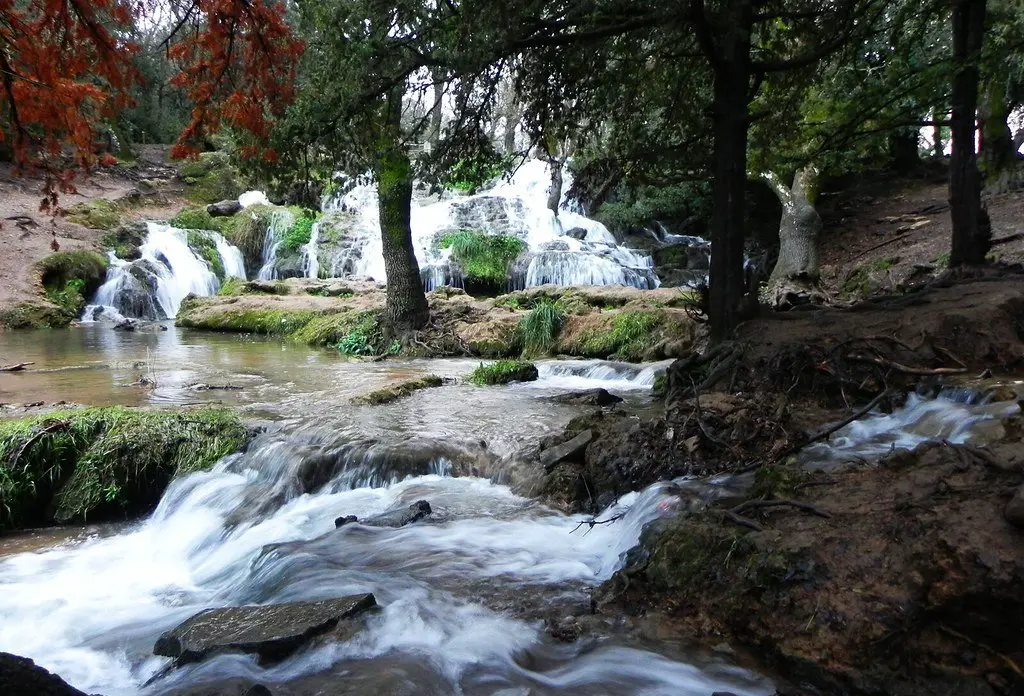 Virgin Waterfall and the Vittel Spring