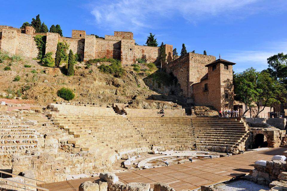 Alcazaba in Malaga
