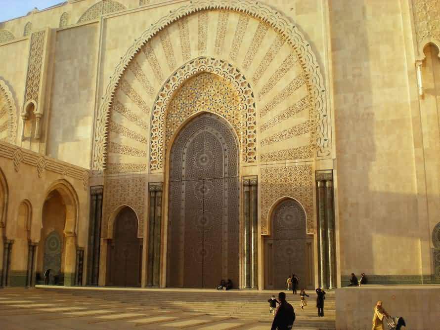 visit mosque hassan ii