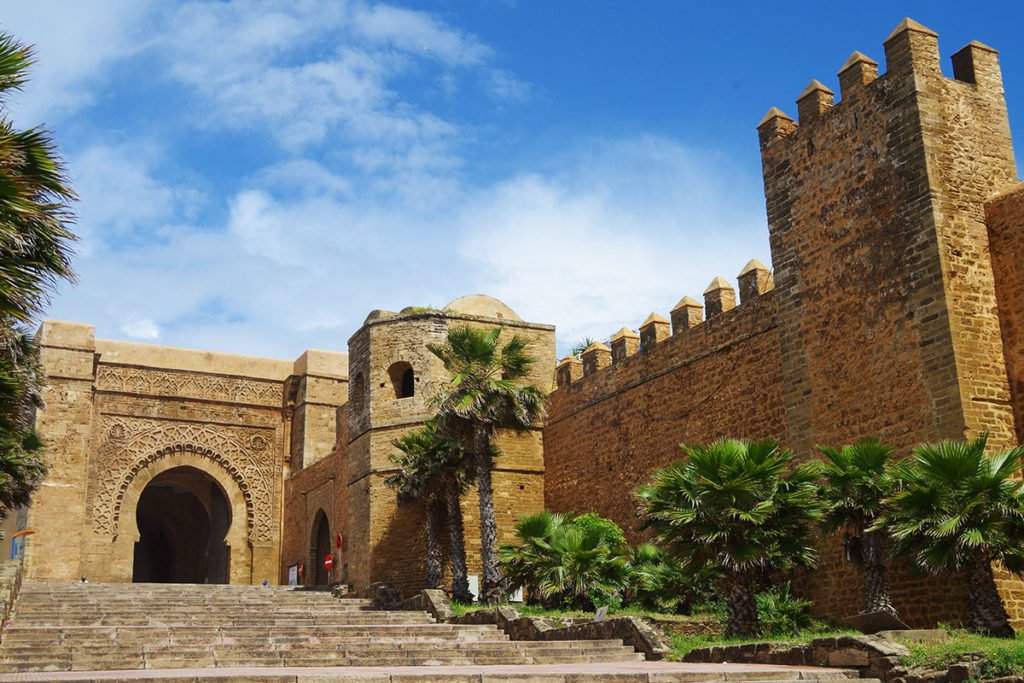 The Kasbah of the Udayas is an ancient fortress, which was designed as a family fort in the 13th century.